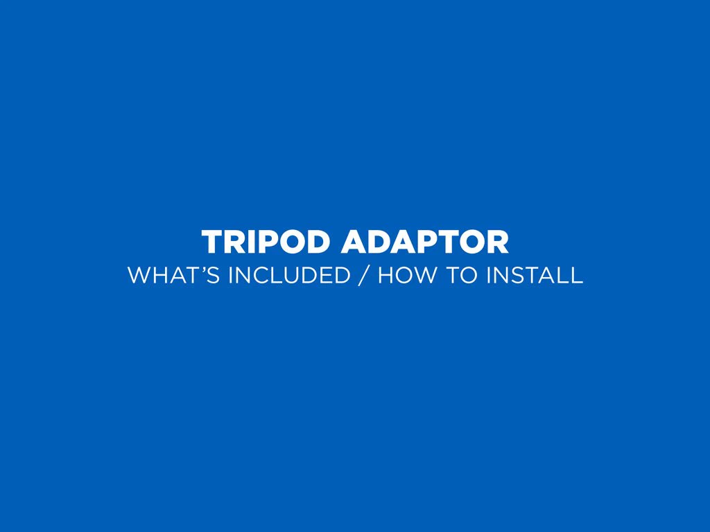 Tripod Adaptor Kits - Pixel - Image 16